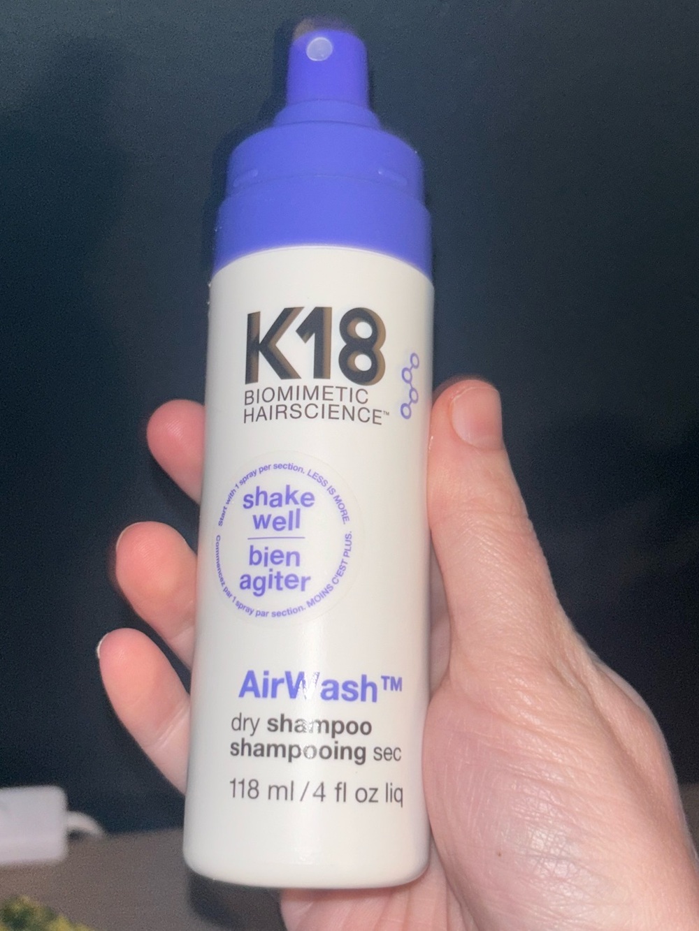 K18 4 oz AirWash Dry Shampoo - Picture 3 of 5